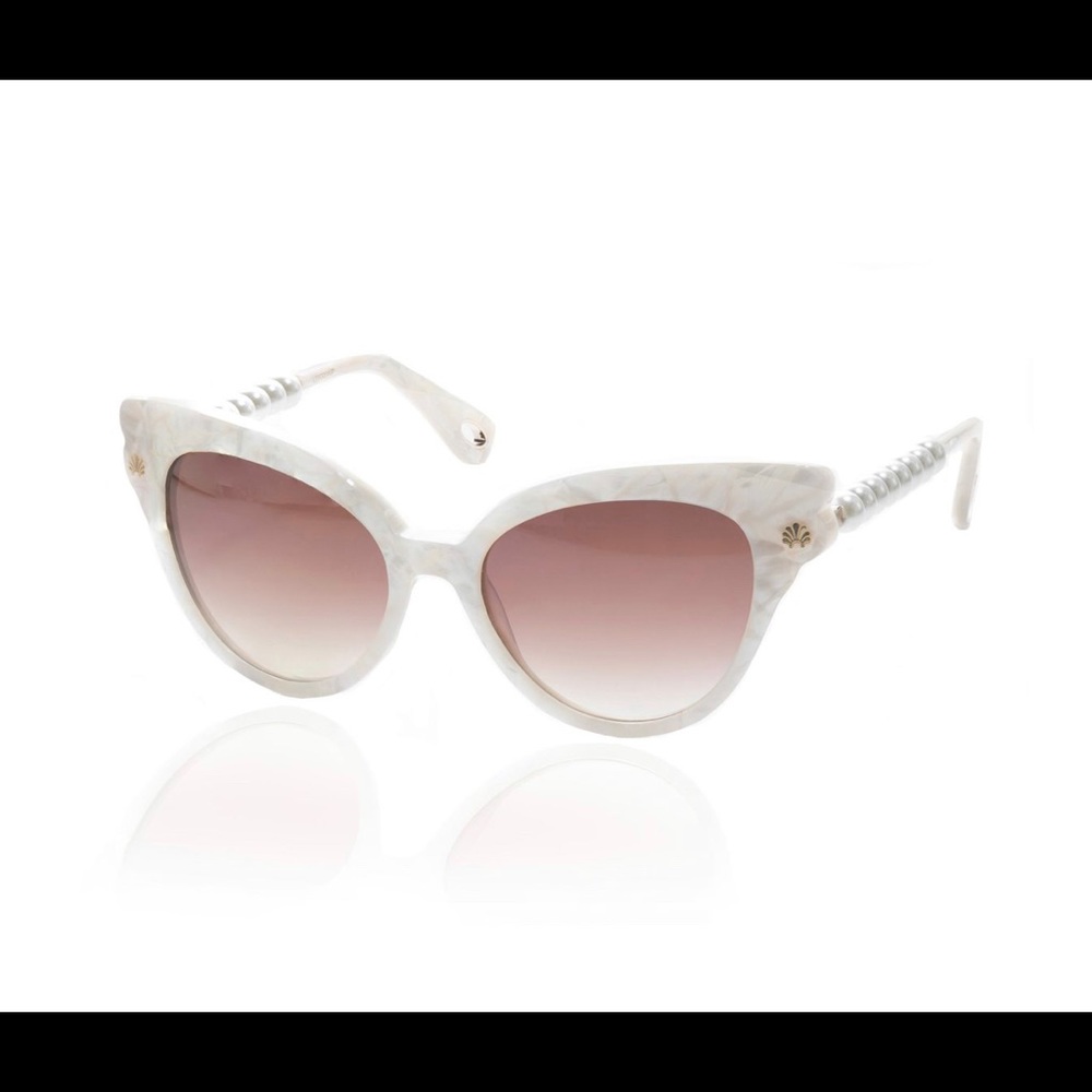 LELE SADOUGHI- Pearl side sunglasses